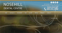 Desktop Screenshot of nosehilldental.com